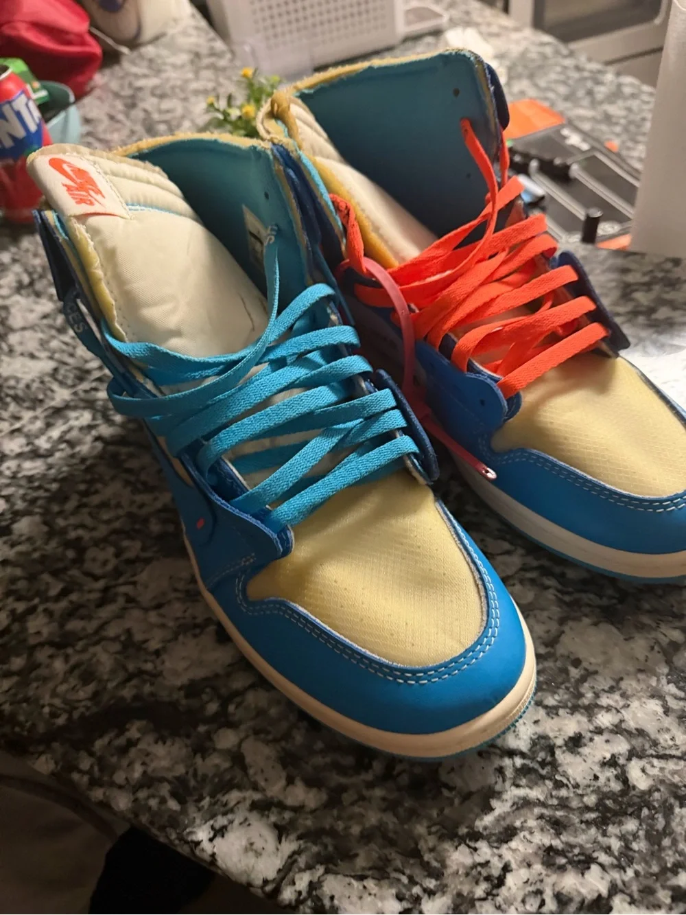 Off White Unc Jordan 1’s Mens